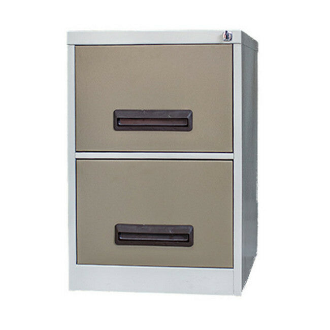Steel Office Filing Cabinet - 2 Drawer