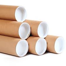 POSTAL CORES - 650mm x 51.6mm x 1.5mm (with end caps)