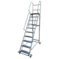 Mobile Safety Mounty Rollstep Ladder- 10 Step