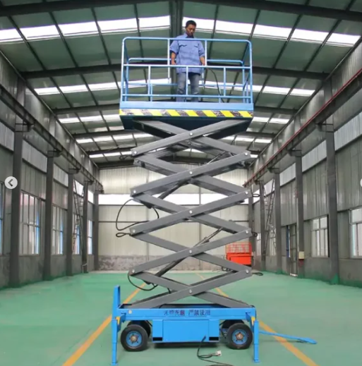 Hydraulic Single Scissor Lift Table - 14 Meters